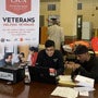 Students at Veterans preparation event.