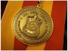Phi Beta Delta medal