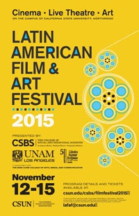 2015 Latin American Film and Art Festival Poster