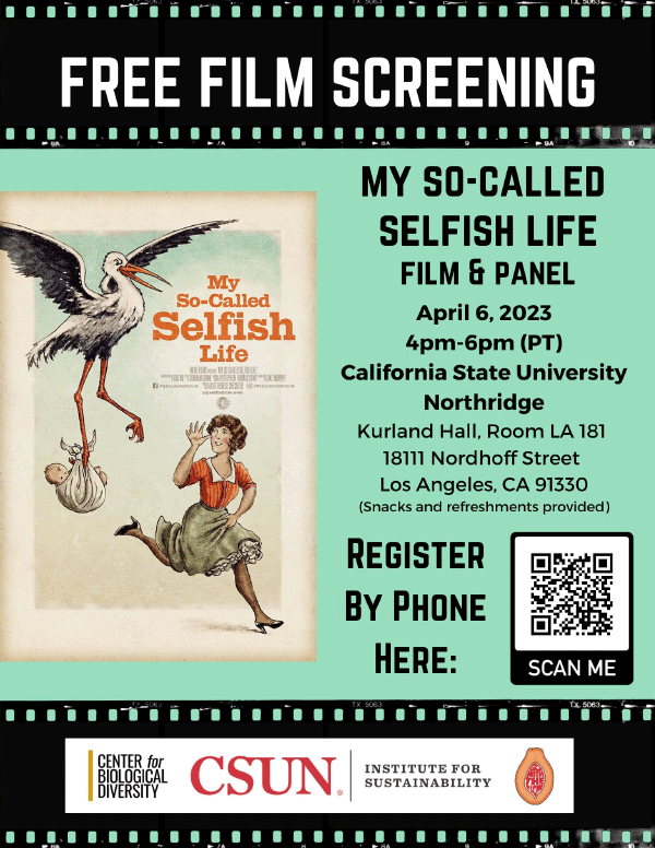 Free Film Screening: My So-called Selfish Life - April 6, 2023