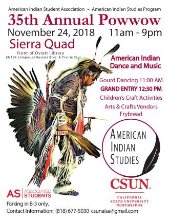 35th Annual Powow 11/24/18