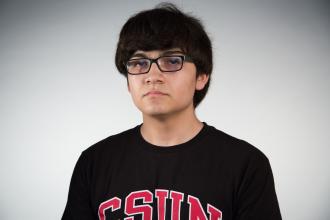 Headshot of Aaron Carrera, Student 
