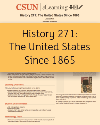 Jessica Kim's ePortfolio History 271: The United States Since 1865