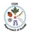 CSUN Department of Biology logo.