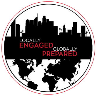 SBS Locally Engaged, Globally Prepared Logo