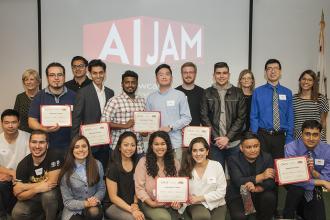 AI-Jam event and winners. 