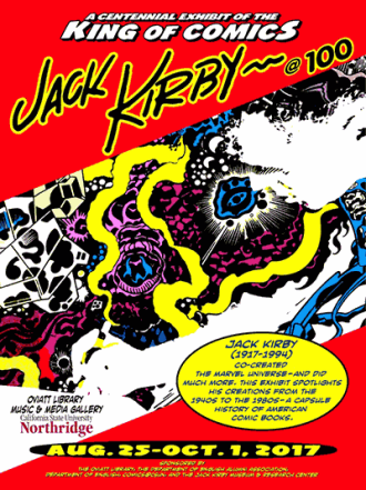 Jack Kirby at 100 poster
