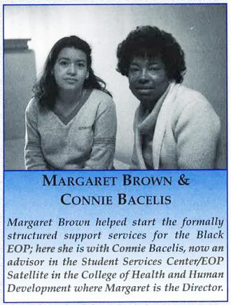 CSUN EOP History - Margaret Brown