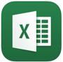 MS Excel icon. 