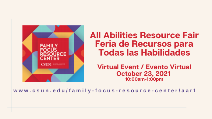 All Abilities Resource Fair banner