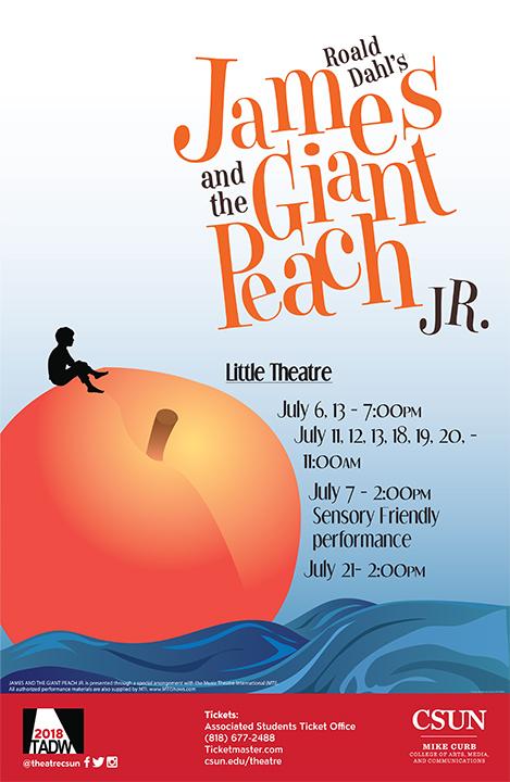 James and the Giant Peach Jr. poster