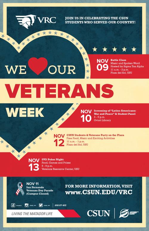We Heart Our Veterans: Celebrating Veterans Awareness Week 