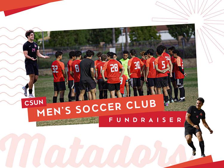 Men&#039;s Soccer Fundraiser Banner