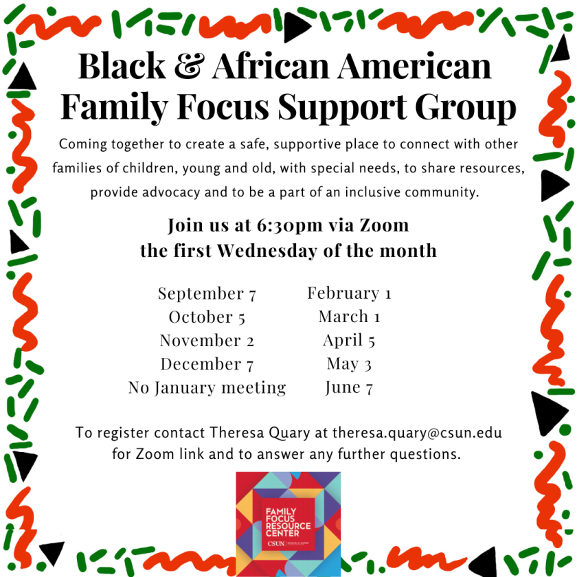 Black African American Support Group