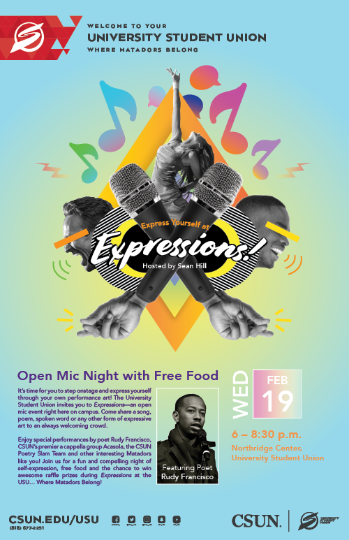 Expressions - Open Mic Night, Hosted by Sean Hill