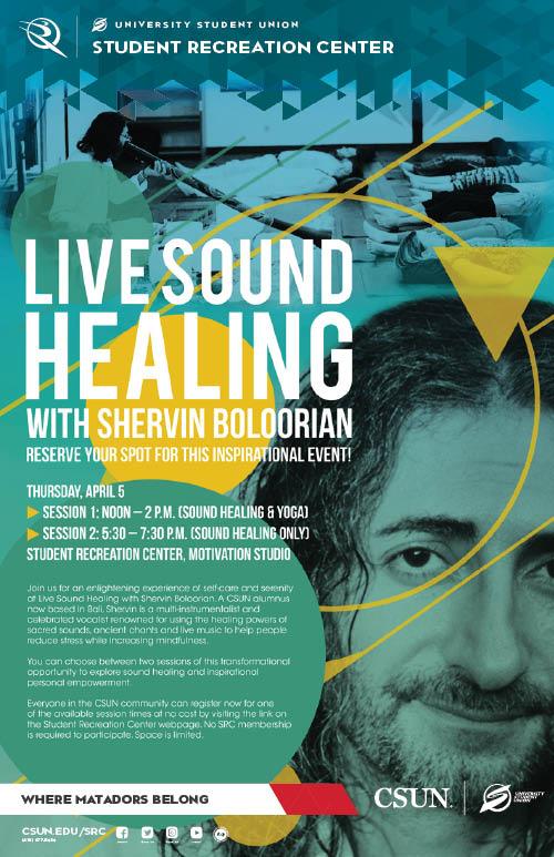 Live Sound Healing with Shervin Boloorian