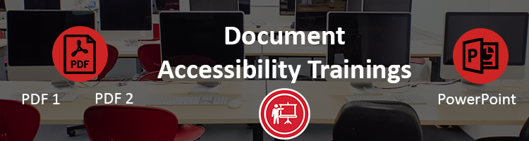 Document Accessibility Training Banner