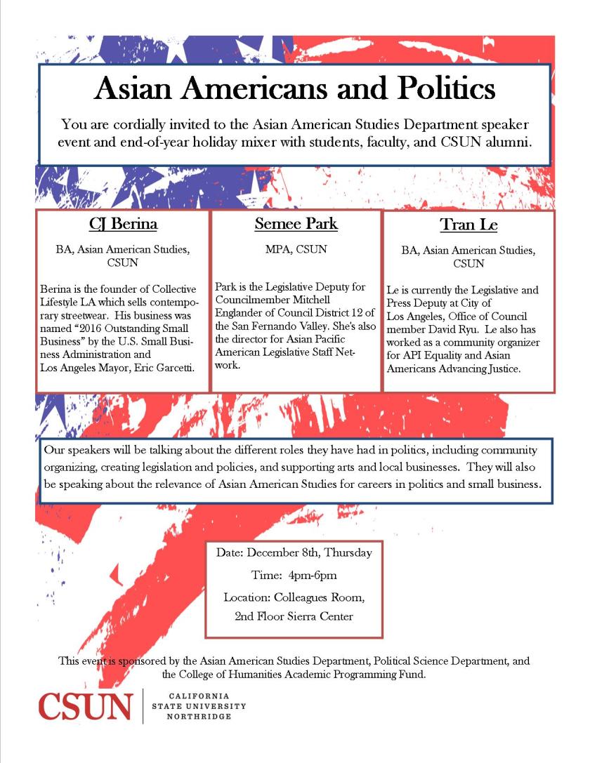 flyer for AAS
