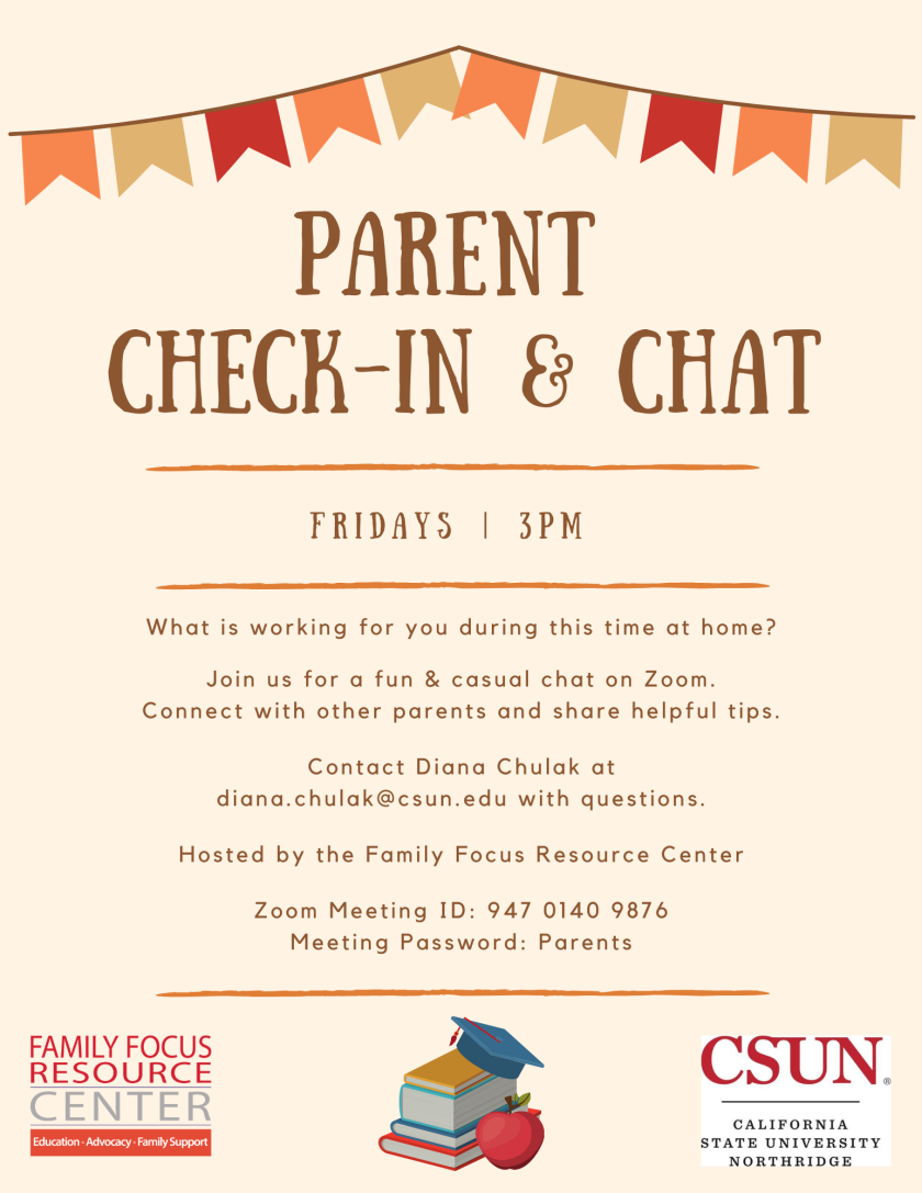 parent check in and chat