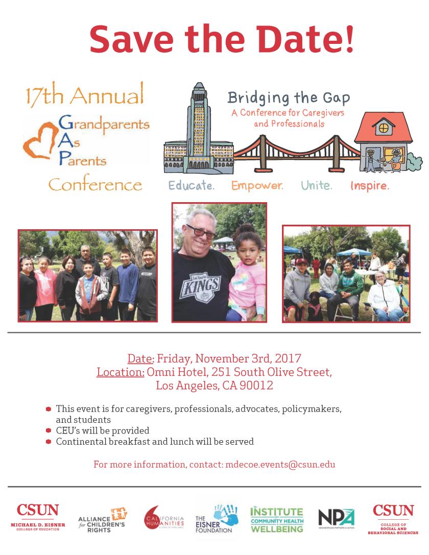 GAP Conference Save-The-Date