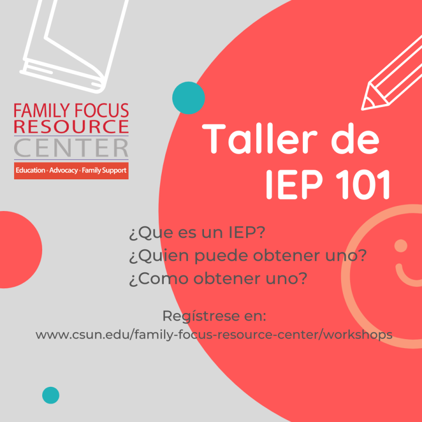 Taller de IEP 101