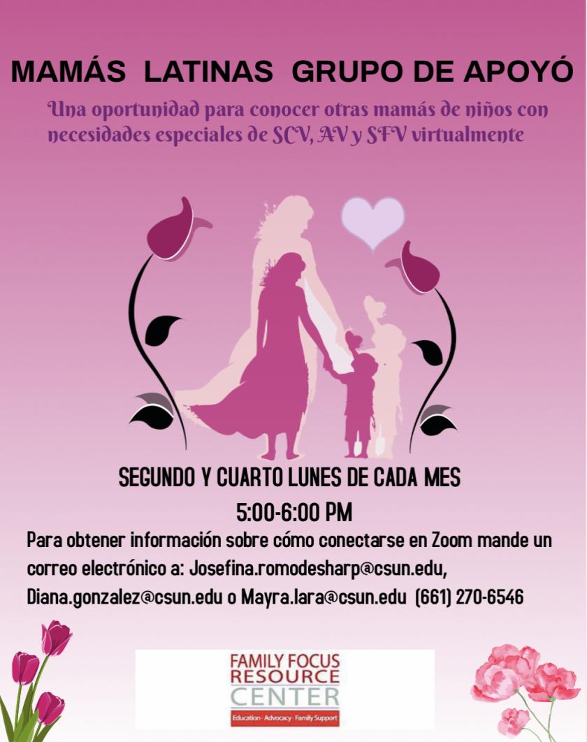Mamas Latinas Grupo de Apoyo