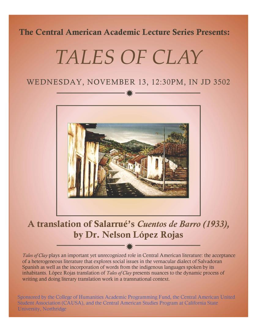 Tales of Clay flyer