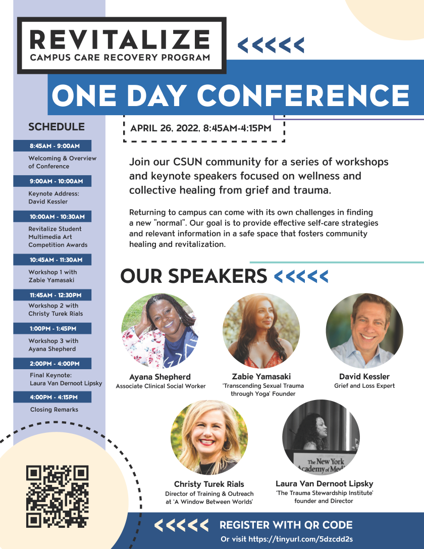 revitalize one day conference flyer