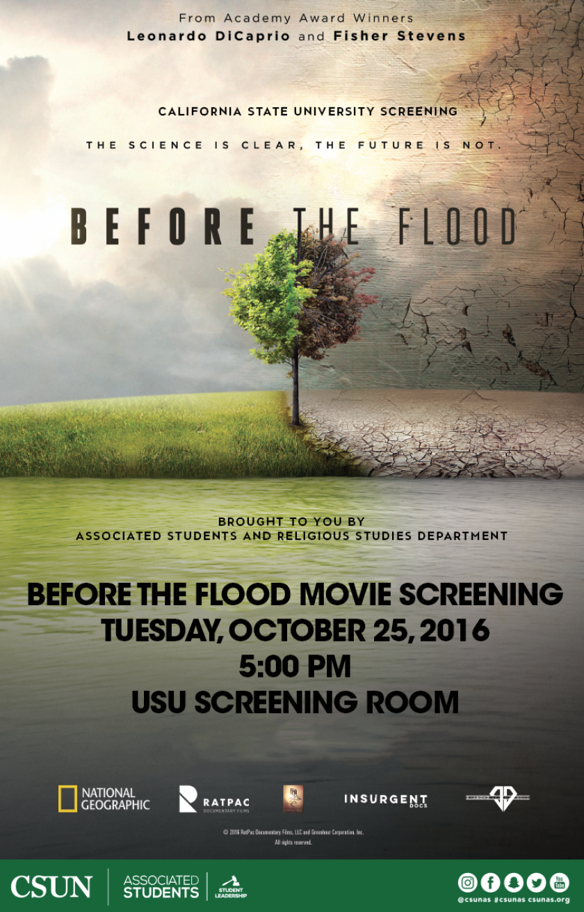 Before the Flood Poster