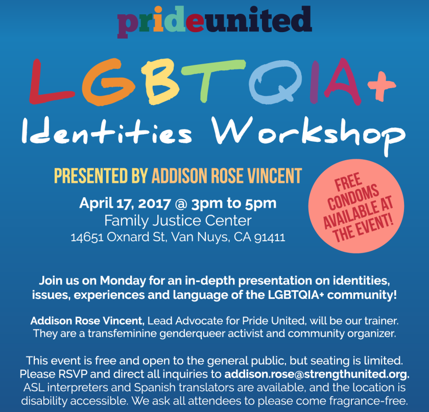 Pride United April 2017 Workshop Deck Image