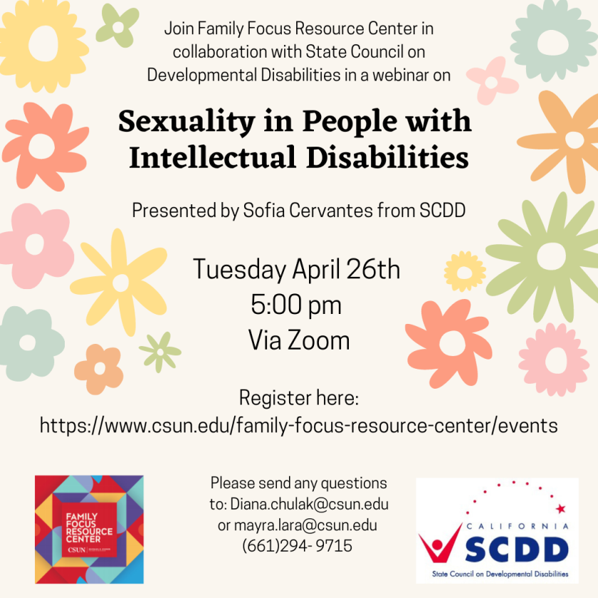 Sexuality &amp; Intellectual Disabilities English