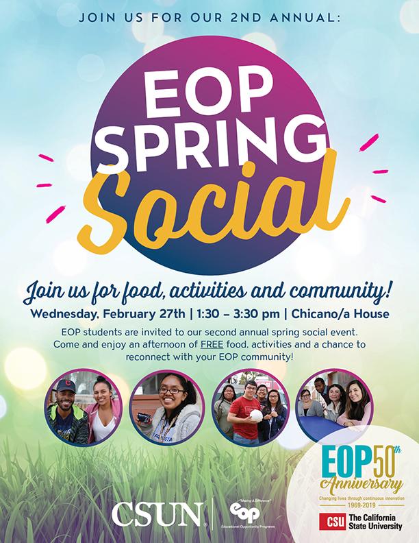 EOP Spring Social Flyer SP2019