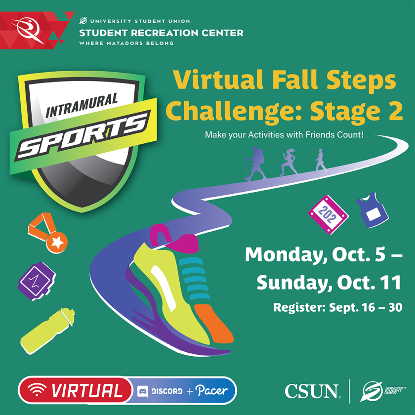 Virtual Fall Steps Challenge: Stage 2