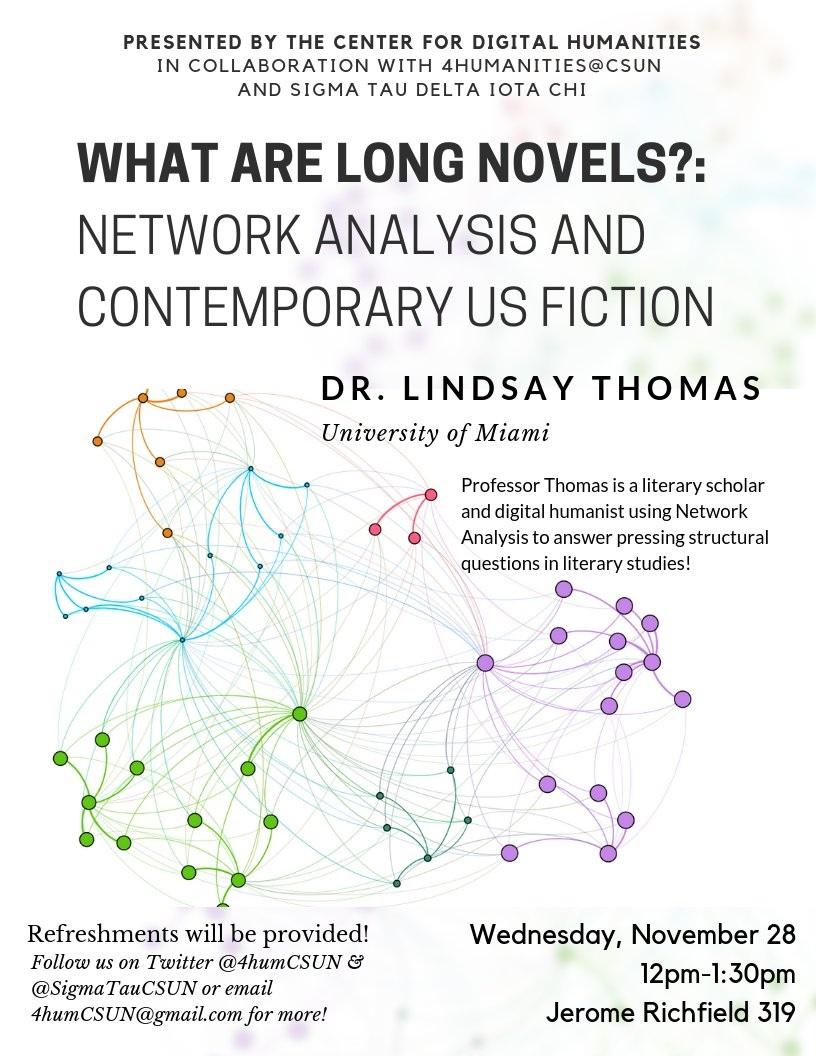 What Are Long Novels? A Guest Lecture by Lindsay Thomas