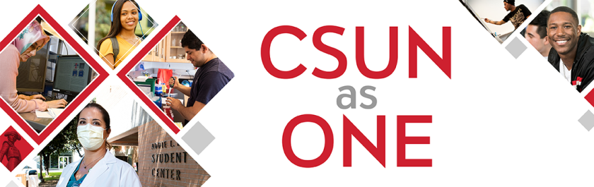 Student, faculty, and staff at CSUN