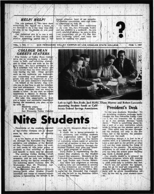 First issue of the Daily Sundial