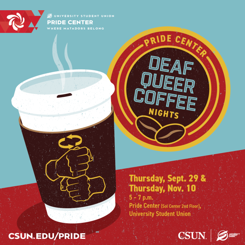 Pride Center: Deaf Queer Coffee Nights