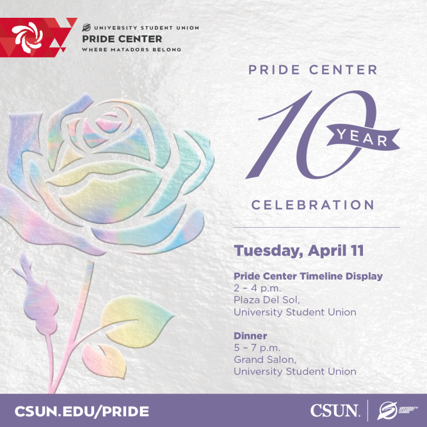 Pride Center 10 Year Celebration