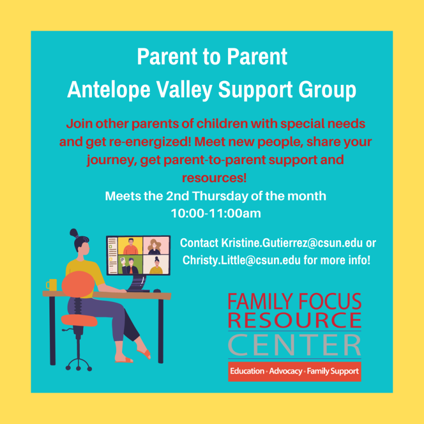 Parent to Parent AV support group