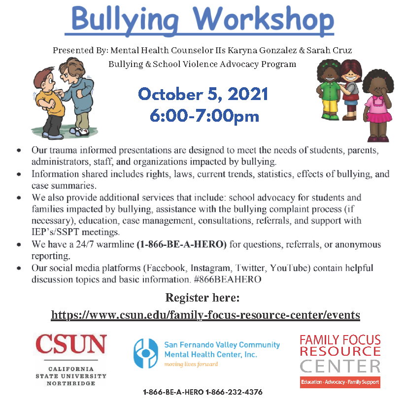 Anti-Bullying Workshop