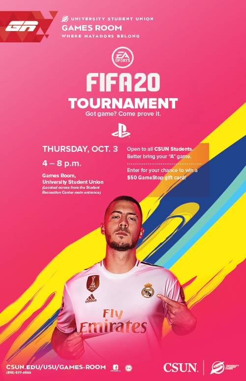 Fifa 2020 Tournament poster