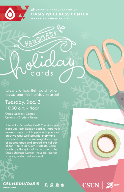 Handmade Holiday Cards poster
