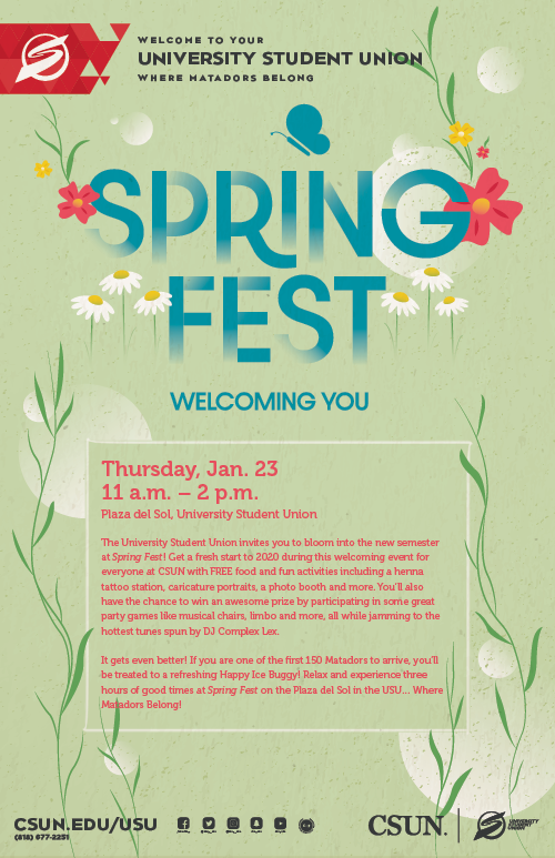 Spring Fest: Welcoming You