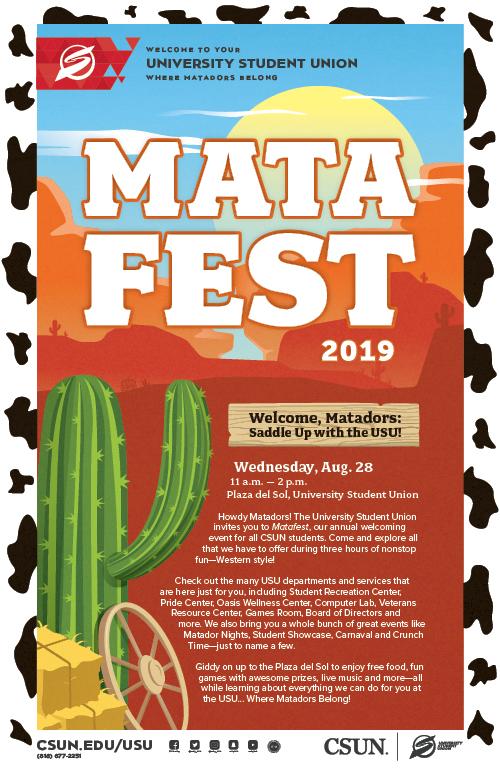 Matafest 2019 poster