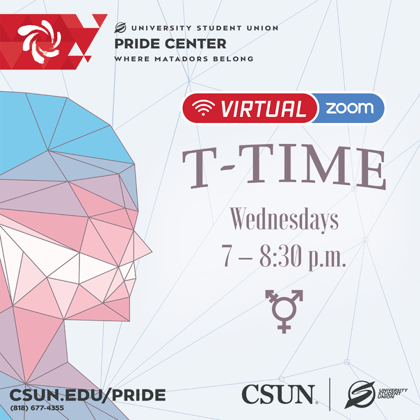 T-Time: Wednesdays, 7–8:30 p.m.