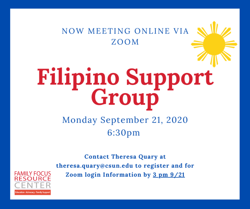 Filipino Support Group September 