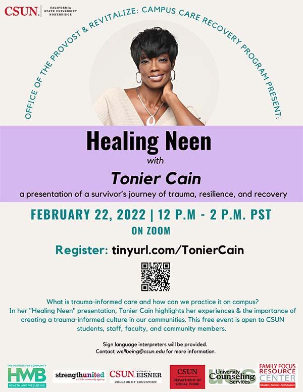 Healing Neen with Tonier Cain