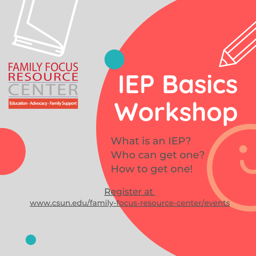 IEP Basics Workshop English