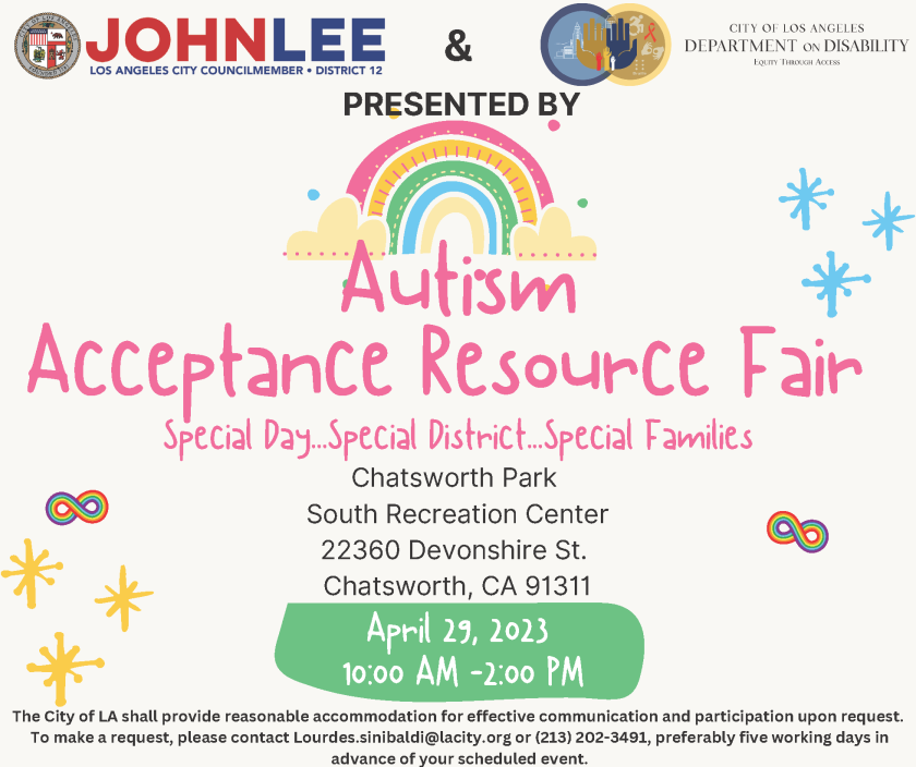 Autism Acceptance Resource Fair