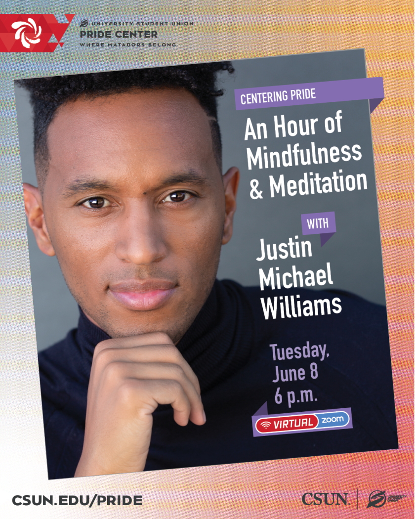 An Hour of Mindfulness and Meditation with Justin Michael Williams